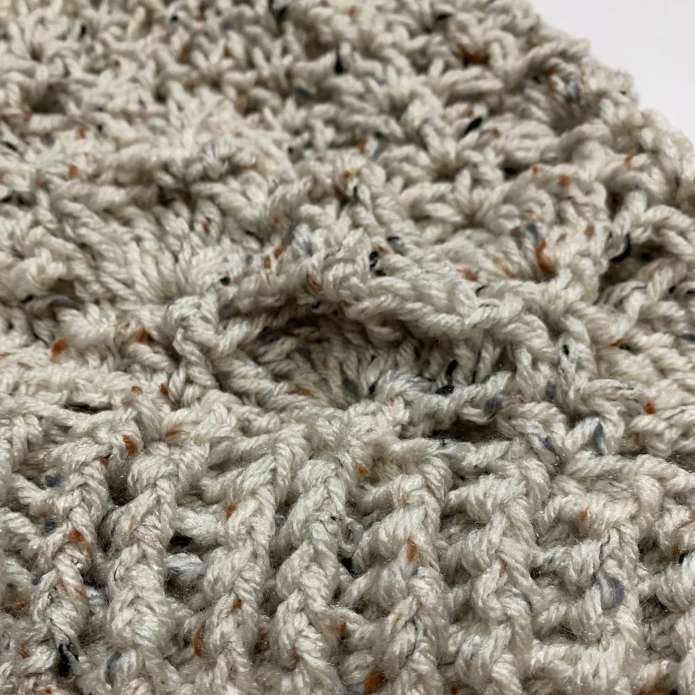 Mariposa’s Beanie Handmade Crochet Boho Adult Winter Beanie Hat Aran Fleck